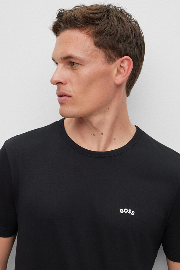 T-SHIRT BOSS - 001 BLACK